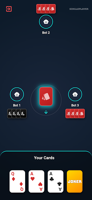 The Donkey - Fast Card Game Screenshot 1