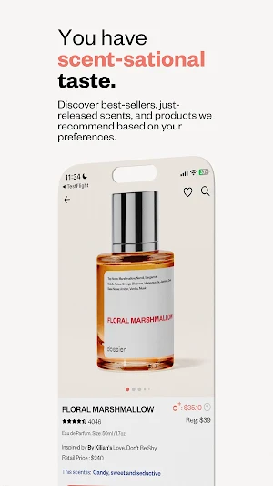 Dossier Perfumes Screenshot 2
