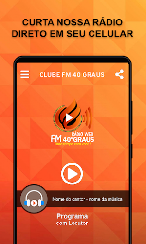 Clube FM 40 Graus Screenshot 0