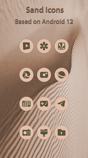 Sand - Android 12 Icons Screenshot 2