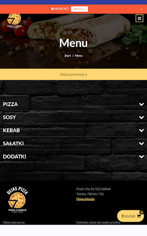 Dejas Pizza Screenshot 2
