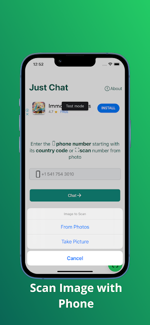 Start Chat With Unsaved Number Screenshot 2