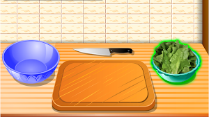 girls games salad cooking game Screenshot 0