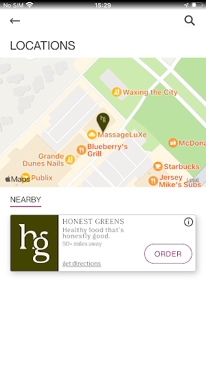 Honest Greens Screenshot 1