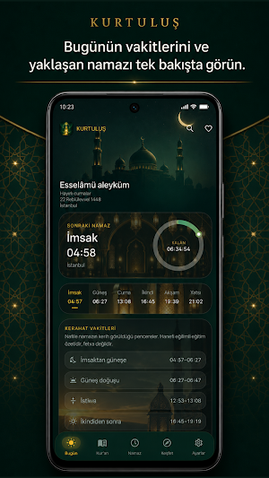 Kurtuluş: Namaz • Kuran • Dua Screenshot 0