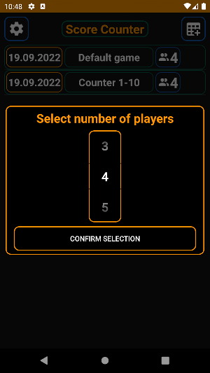 Score Counter Screenshot 1