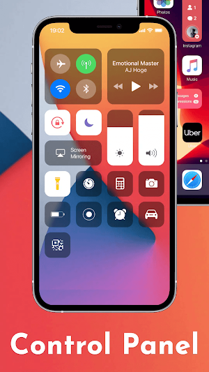 Launcher iOS 17 Pro simple Screenshot 1