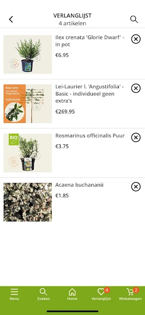 Tuinplantenwinkel Screenshot 3