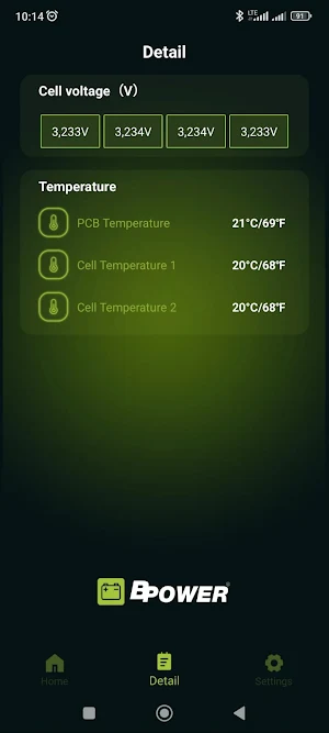 BPOWER Battery Monitor Screenshot 1