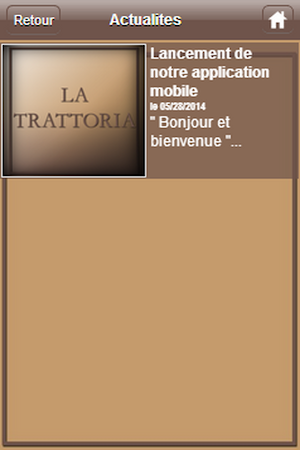 La Trattoria Screenshot 1