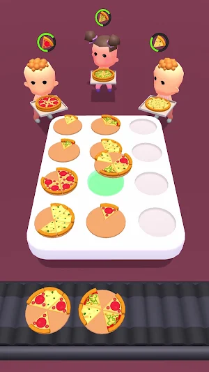 Pizza Sort 3D Screenshot 1