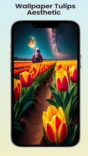 Wallpaper Tulips Aesthetic Screenshot 0