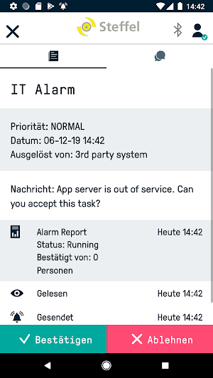 Steffel-Alert Screenshot 1