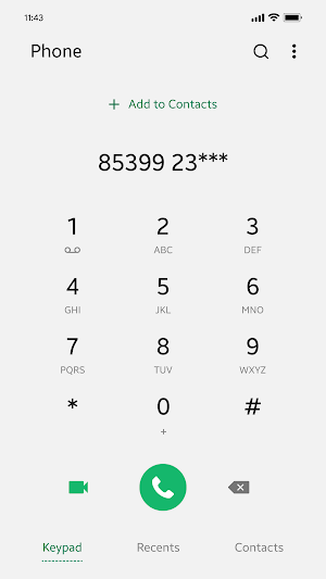 Contacts Screenshot 0