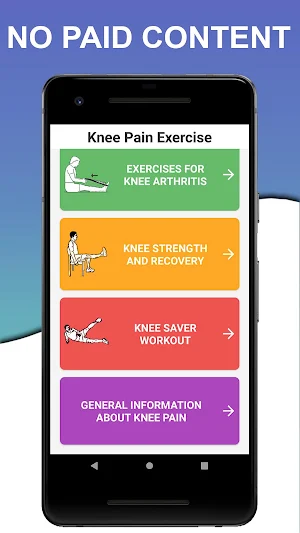 Knee Pain Exercise Screenshot 1