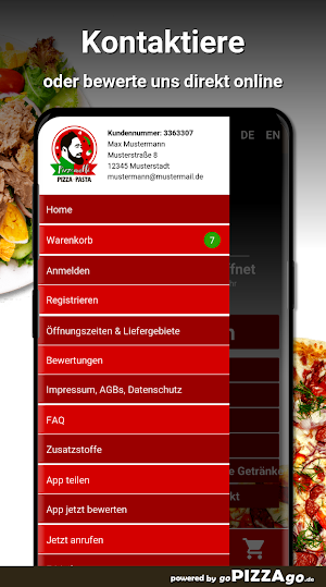 Pizzanelli Saarbrücken Screenshot 2