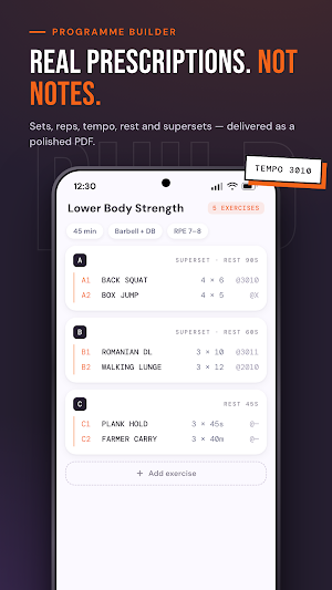 NForge: Personal Trainer App Screenshot 2
