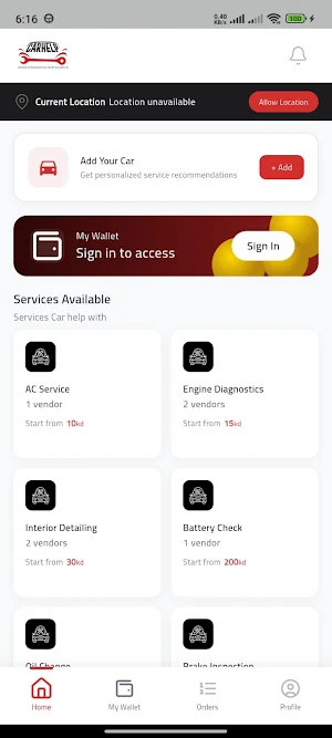 Car Help Screenshot 3
