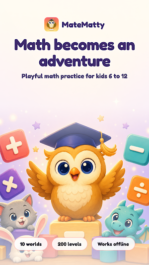 MateMatty - Math Adventure Screenshot 0