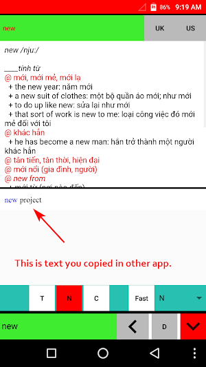 English Vietnamese Dictionary  Screenshot 2