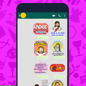Stickers religiosos católicos cristianos WASticker Screenshot 2