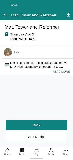 Fitlab Pilates Screenshot 2