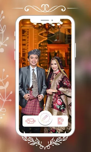 Couple Hijab Kebaya Traditional Bride Screenshot 1