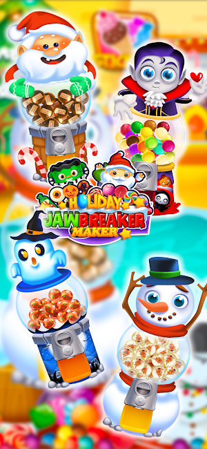 Candy Jawbreaker Maker Cooking Screenshot 1