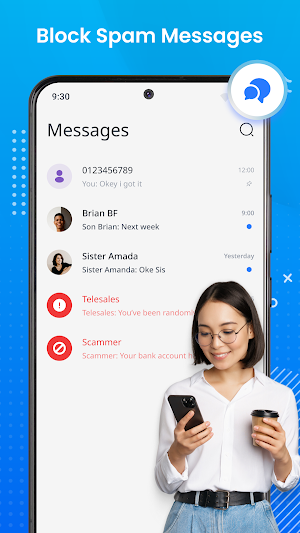 Caller ID Name: Spam Blocker Screenshot 2