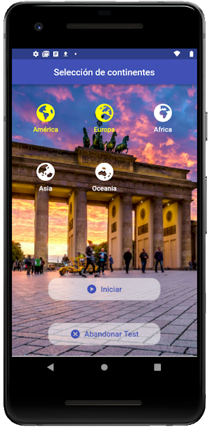 Quiz de ciudades capitales Screenshot 3