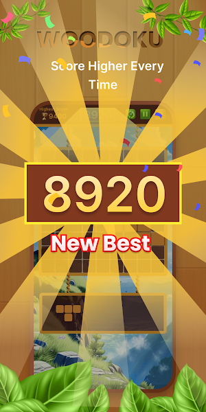 Gridoku – Wood Block Puzzle Screenshot 3