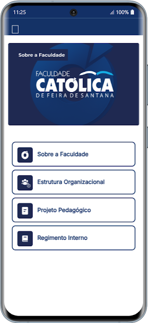 Faculdade Católica de Feira Screenshot 2