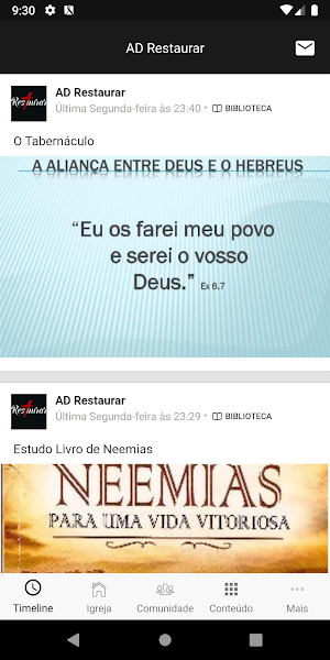 Assembléia de Deus Restaurar Screenshot 1