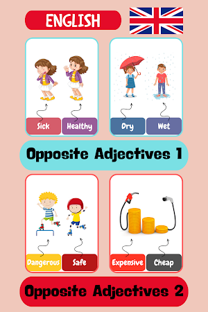 Opposite Words Flashcards Screenshot 0