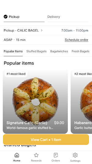 CALIC BAGEL Screenshot 0