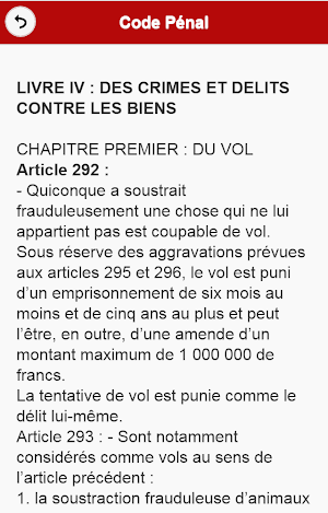 Code Pénal du Gabon Screenshot 2