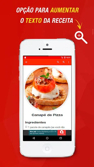 Receitas de Petiscos Screenshot 2