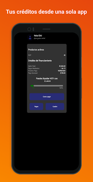 JaponPay Cliente Screenshot 1
