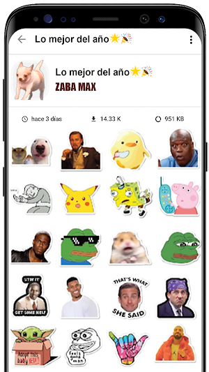 Meme Stickers 2024 - WASticker Screenshot 0