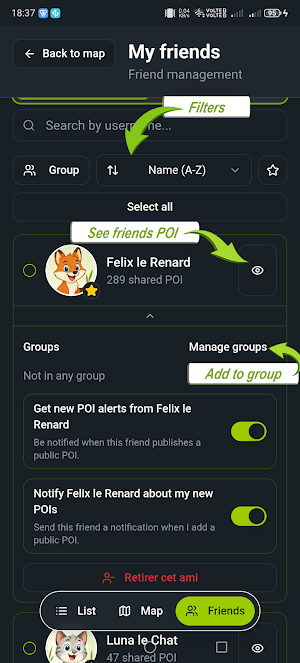 MyPOI - Save Your Places screenshot 5