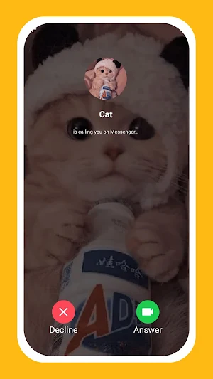 Cat Video Call Simulator Screenshot 3