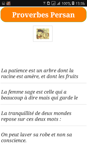 Proverbes par origines Screenshot 3