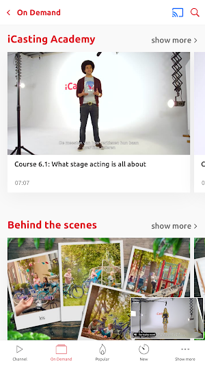 iCasting TV Screenshot 2