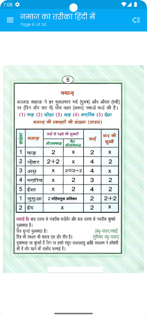 नमाज का तरीका -Namaz Ka Tarika Screenshot 3