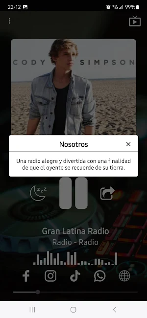 Gran Latina Radio Screenshot 2