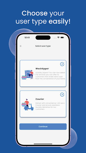 WashApper Screenshot 0