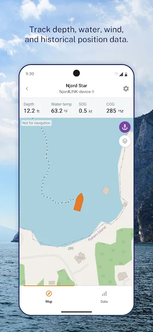 NjordLINK: Anchor Drift Alerts Screenshot 1