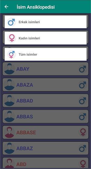 Bebek İsimleri Screenshot 0