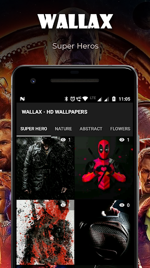 Wallax - HD Wallpapers Screenshot 0