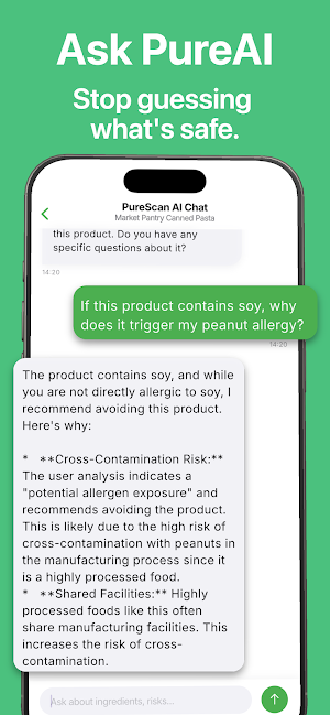 Pure: Food & Cosmetic Scanner Screenshot 3